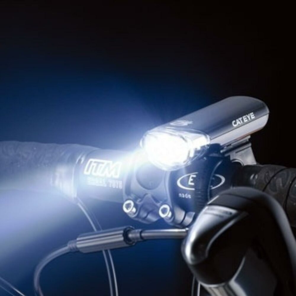 Cateye Bicycle Front Light - HL-EL135 - Image 3