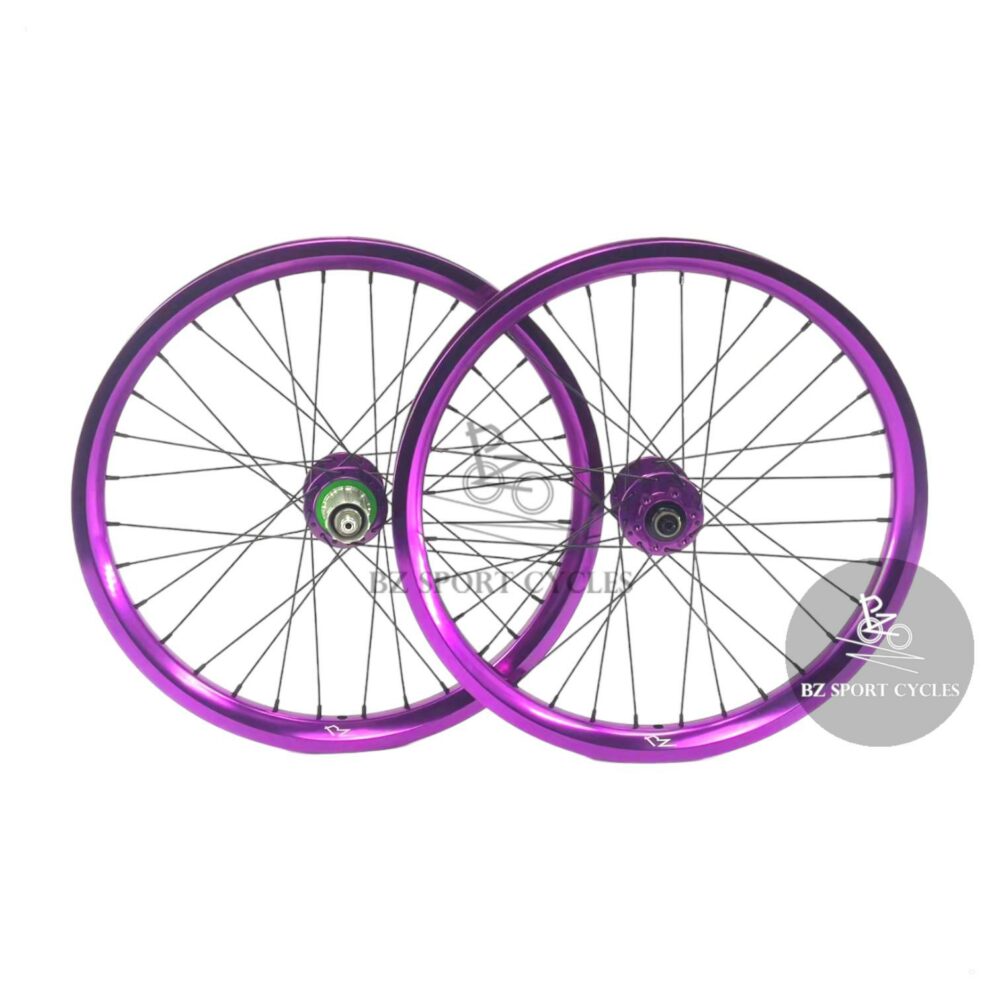 BZ Alloy Mini Velo Wheels (20'' 406) - BZ Alloy Rim | Hope Tech Pro 4 Hub - Image 2