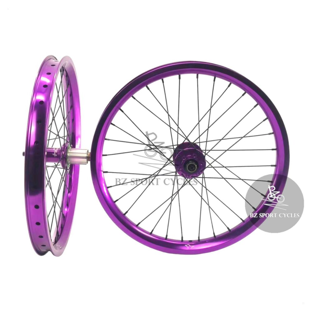 BZ Alloy Mini Velo Wheels (20'' 406) - BZ Alloy Rim | Hope Tech Pro 4 Hub - Image 3