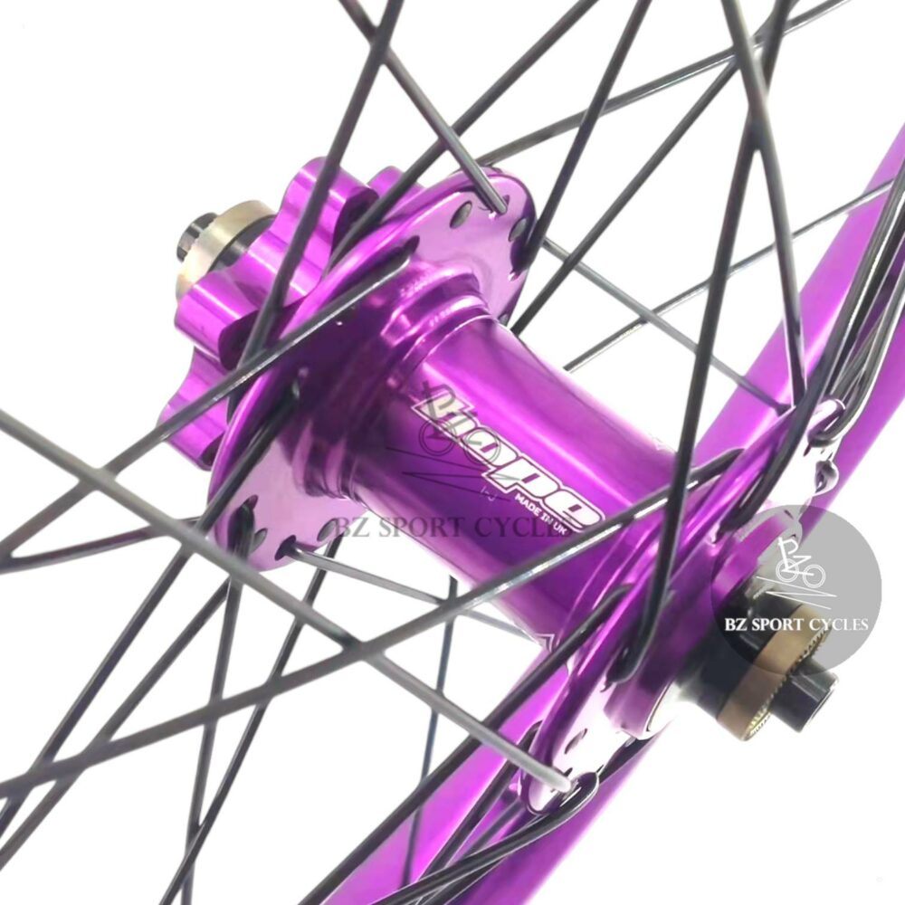 BZ Alloy Mini Velo Wheels (20'' 406) - BZ Alloy Rim | Hope Tech Pro 4 Hub - Image 5