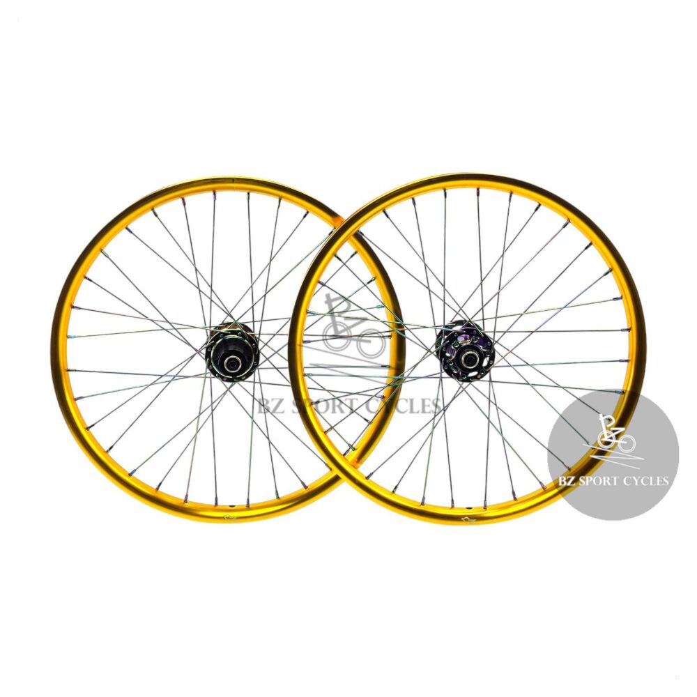 BZ Alloy Mini Velo Wheels (20'' 406) - BZ Alloy Rim | Hope Tech Pro 4 Hub - Image 9