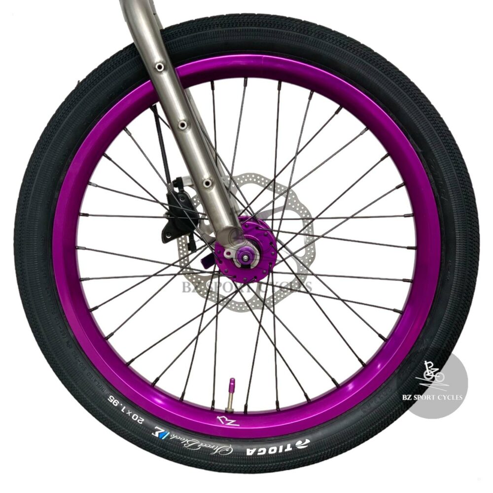 BZ Alloy Mini Velo Wheels (20'' 406) - BZ Alloy Rim | Hope Tech Pro 4 Hub - Image 17