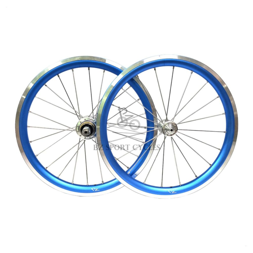 BZ Alloy Brompton Wheels (16'' 349) - BZ Alloy Rim | Hubsmith HS-RS42F/HS-RS42R Hub - Image 2