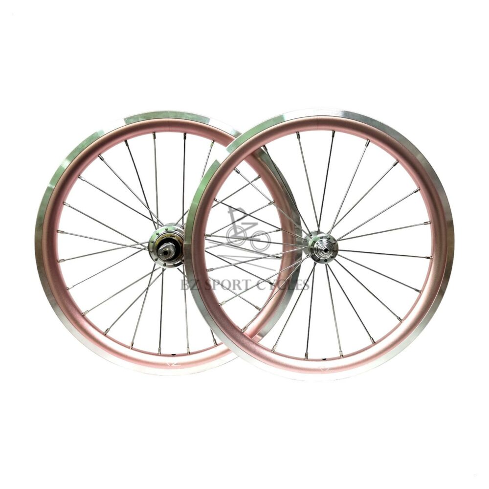 BZ Alloy Brompton Wheels (16'' 349) - BZ Alloy Rim | Hubsmith HS-RS42F/HS-RS42R Hub - Image 11