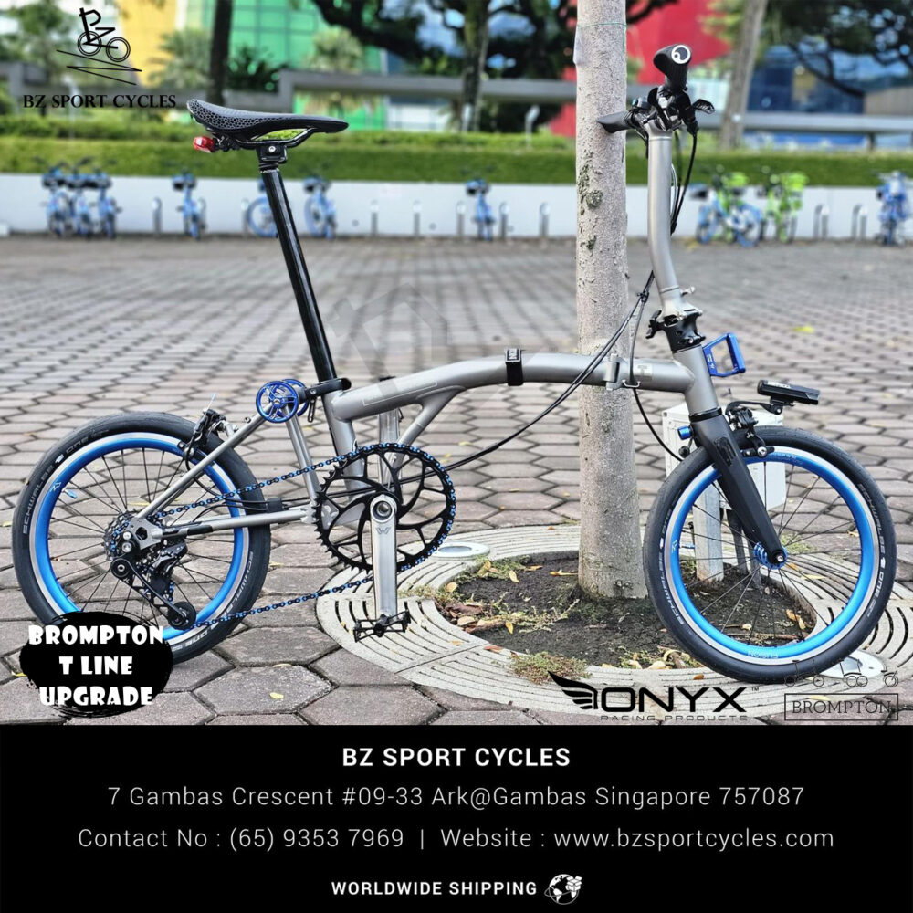 BZ Alloy Brompton Wheels (16'' 349) - BZ Fusion Rim | BZ BN2+2 Front Hub | Onyx BMX Pro HG Rear Hub - Image 16