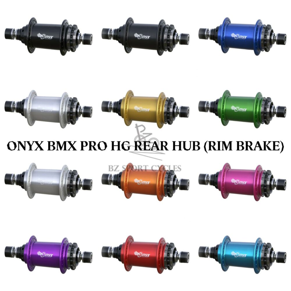 BZ Alloy Brompton Wheels (16'' 349) - BZ Fusion Rim | BZ BN2+2 Front Hub | Onyx BMX Pro HG Rear Hub - Image 14