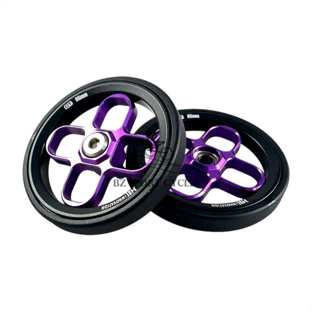 HH Innovation (H&H) Easy Wheels | Dual Tone Series (65mm) (Brompton) - Image 8