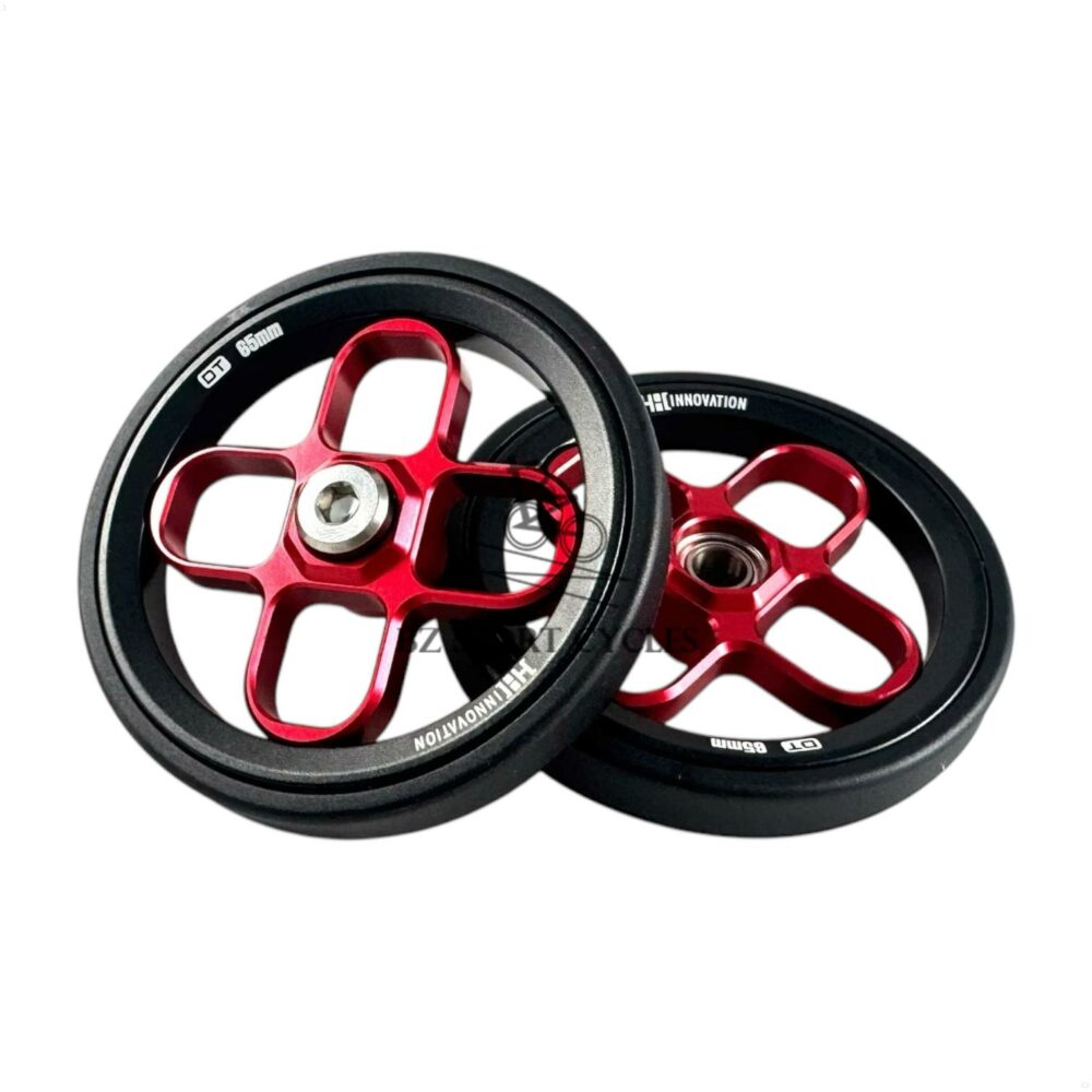 HH Innovation (H&H) Easy Wheels | Dual Tone Series (65mm) (Brompton) - Image 6