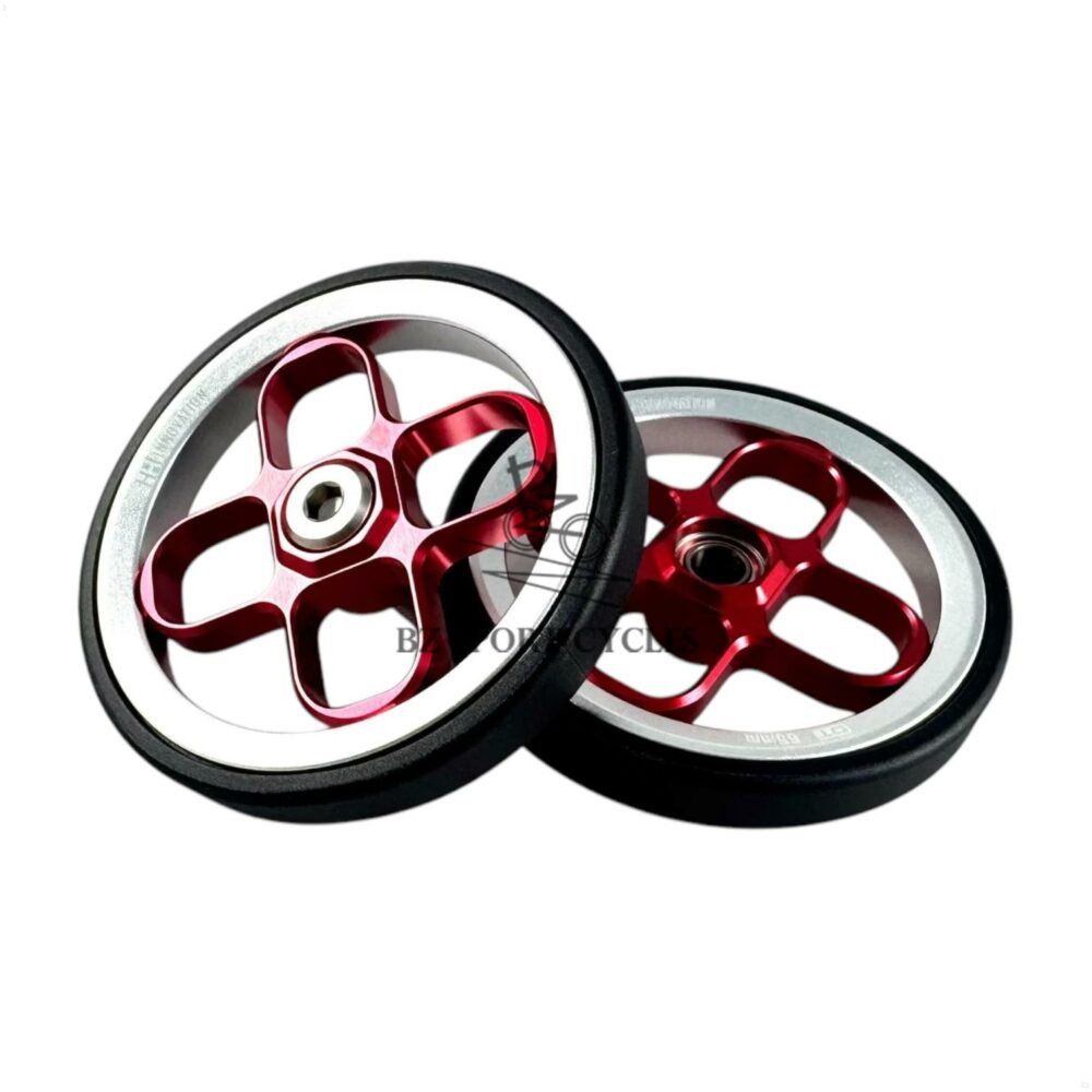 HH Innovation (H&H) Easy Wheels | Dual Tone Series (65mm) (Brompton) - Image 7